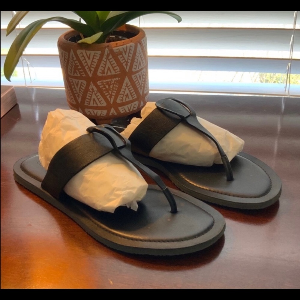 Black Calvin Klein Sandals